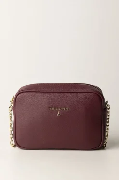 Patrizia Pepe Camera Bag In PelleDARK PLUM
