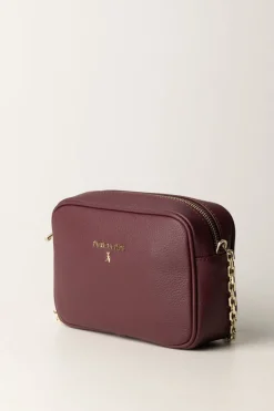 Patrizia Pepe Camera Bag In PelleDARK PLUM