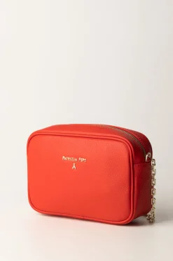 Patrizia Pepe Camera Bag In PelleGLAM RED