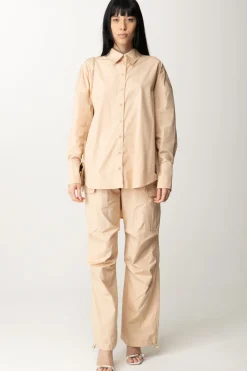 Patrizia Pepe Camicia In CotoneBISCUIT BEIGE