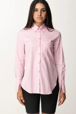 Patrizia Pepe Camicia In Cotone EssentialCOLD PINK
