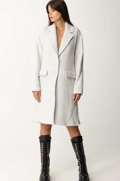 Patrizia Pepe Cappotto TeddyELDORADO WHITE