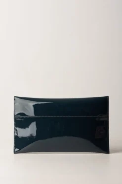 Patrizia Pepe Clutch Lucida con LogoENIGMA GRAY