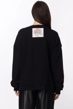 Patrizia Pepe Felpa con Logo MtvNERO