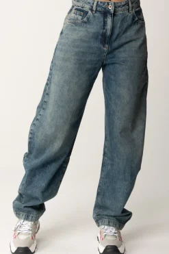 Patrizia Pepe Jeans Baggy a Vita AltaVINTAGE WASH