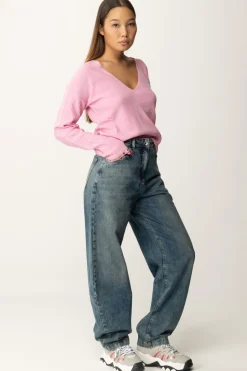 Patrizia Pepe Jeans Baggy a Vita AltaVINTAGE WASH