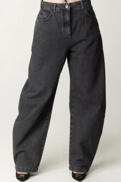 Patrizia Pepe Jeans Oversize Effetto WashedNEW BLACK WASH