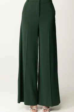 Patrizia Pepe Pantalone a Palazzo con Maxi GambaTUSCANY GREEN