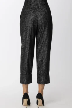 Patrizia Pepe Pantaloni In LurexNERO/LUREX ARGENTO