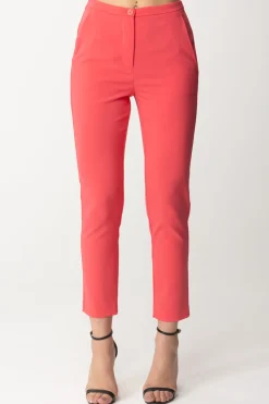 Patrizia Pepe Pantaloni In Tessuto a Tinta UnitaHYBRID ROSE