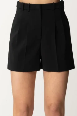 Patrizia Pepe Shorts In CrepeNERO
