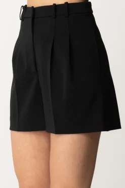 Patrizia Pepe Shorts In CrepeNERO