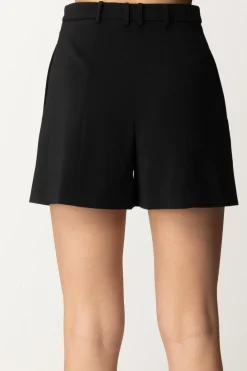 Patrizia Pepe Shorts In CrepeNERO