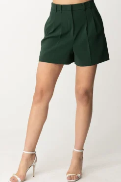 Patrizia Pepe Shorts In CrepeTUSCANY GREEN