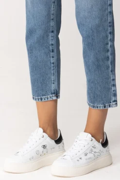 Patrizia Pepe Sneakers con DisegniWHITE/BLACK