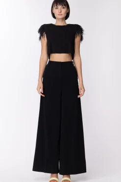 Patrizia Pepe Top con PiumetteNERO