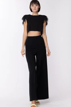 Patrizia Pepe Top con PiumetteNERO