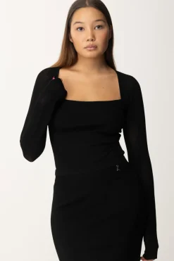 Patrizia Pepe Top con Scollo SquadratoNERO