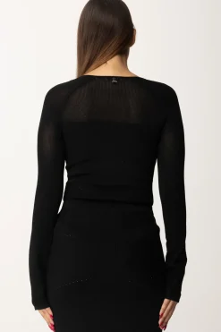 Patrizia Pepe Top con Scollo SquadratoNERO