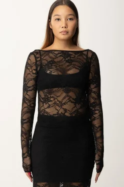 Patrizia Pepe Top In PizzoNERO