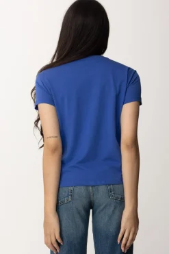 Patrizia Pepe T-shirt In con Mini LogoBLUE WAVE
