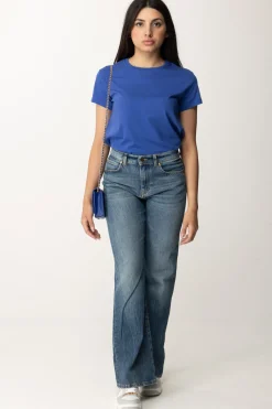 Patrizia Pepe T-shirt In con Mini LogoBLUE WAVE