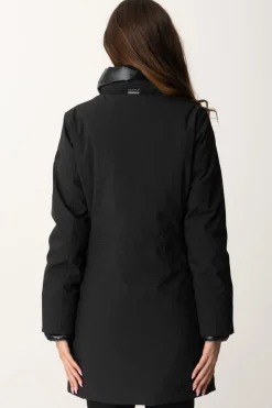 People Of Shibuya Cappotto Parka LungoNERO