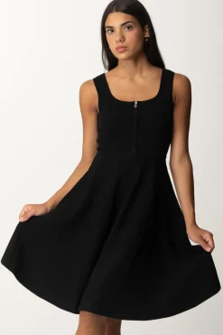 Pinko Abito Svasato con Zip FrontaleNERO LIMOUSINE