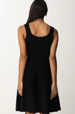 Pinko Abito Svasato con Zip FrontaleNERO LIMOUSINE