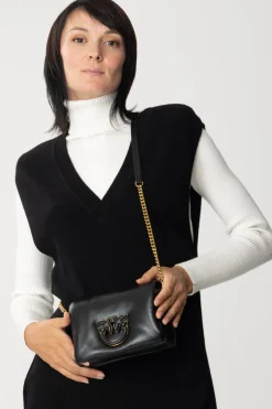 Pinko Baby Love Bag Puff ClickNERO LIMOUSINE BLOCK COLOR