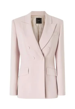 Pinko Blazer Doppiopetto In Cady TecnicoROSA ZEFIRO