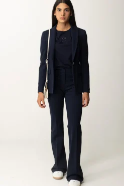 Pinko Blazer In Viscosa StretchBLU-ECLISSI TOTALE
