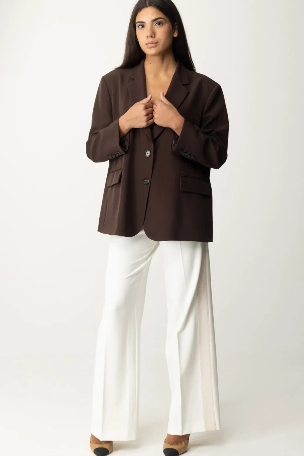 Pinko Blazer MonopettoMARRONE-CHICCO DI CAFFE'