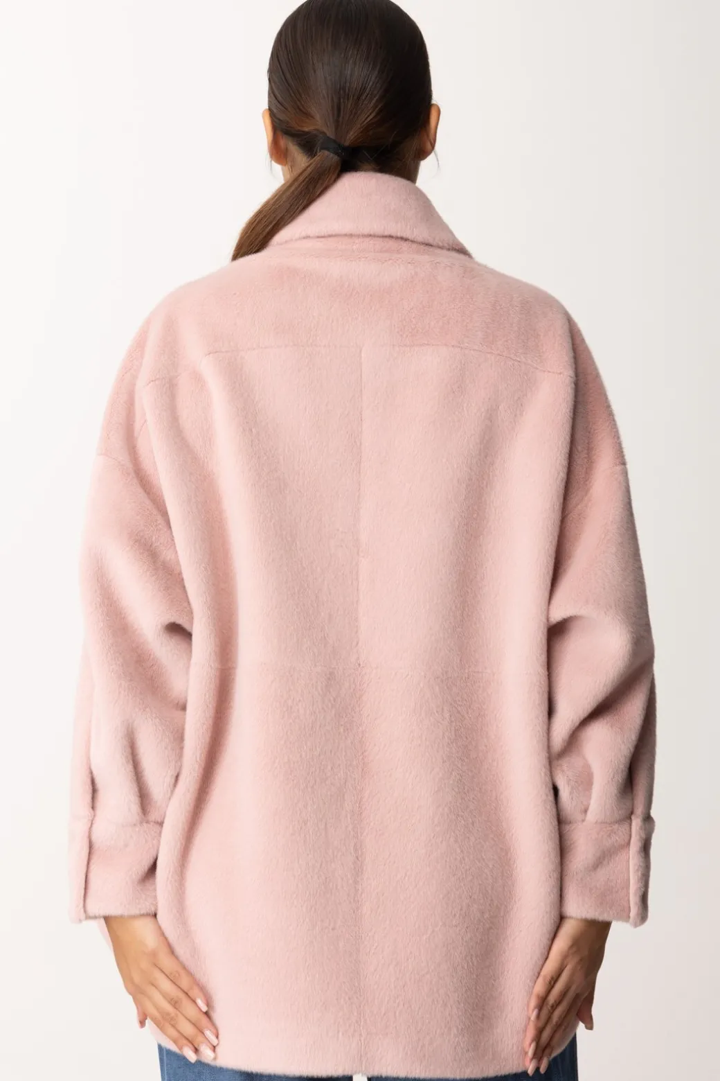 Pinko Camicia In PellicciaROSA NETTARE