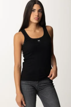 Pinko Canotta a Costine con LogoNERO LIMOUSINE