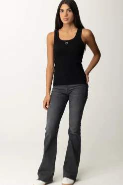 Pinko Canotta a Costine con LogoNERO LIMOUSINE