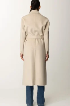 Pinko Cappotto In Lana con Collo ReversBEIGE