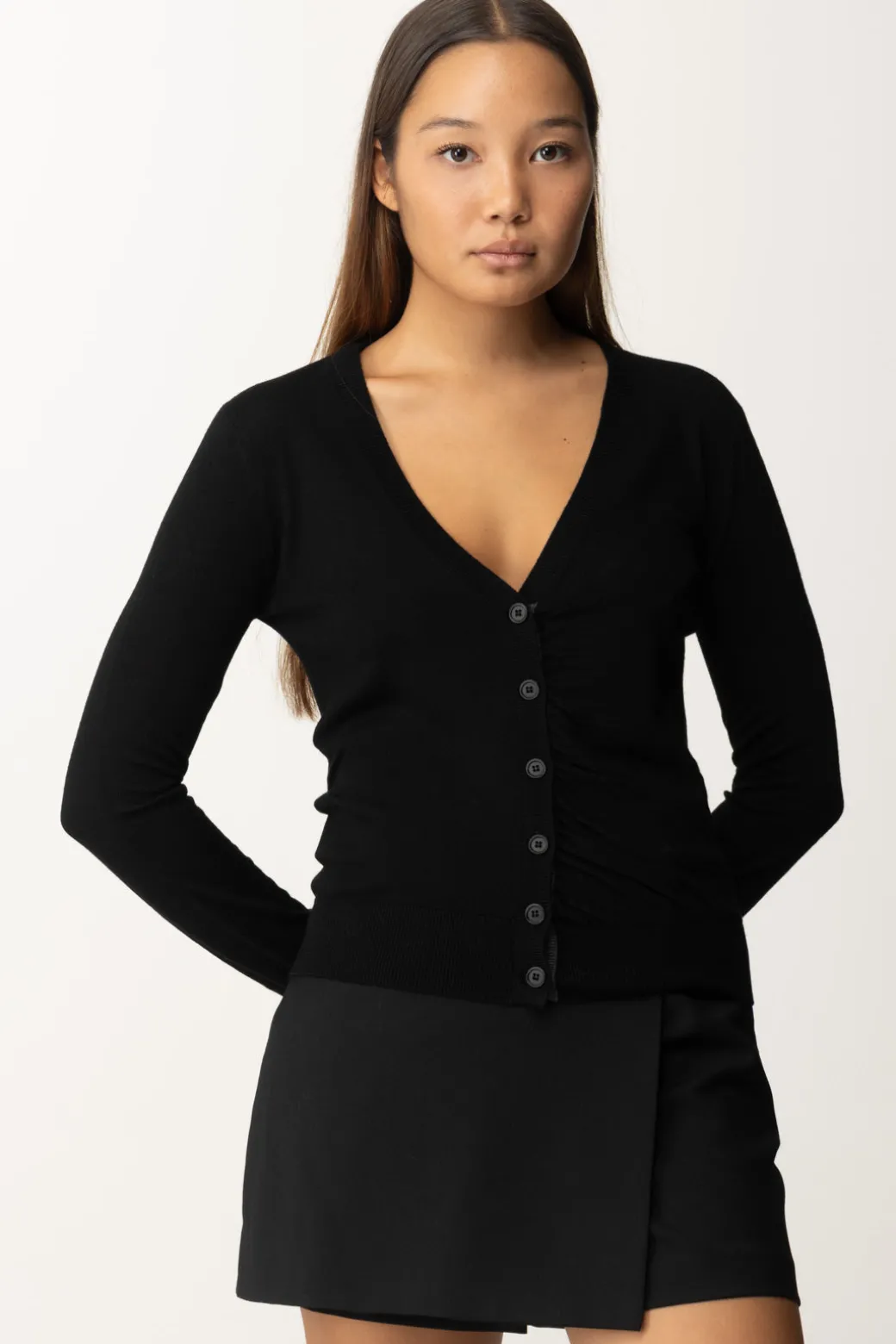 Pinko Cardigan Scollo a VNERO LIMOUSINE