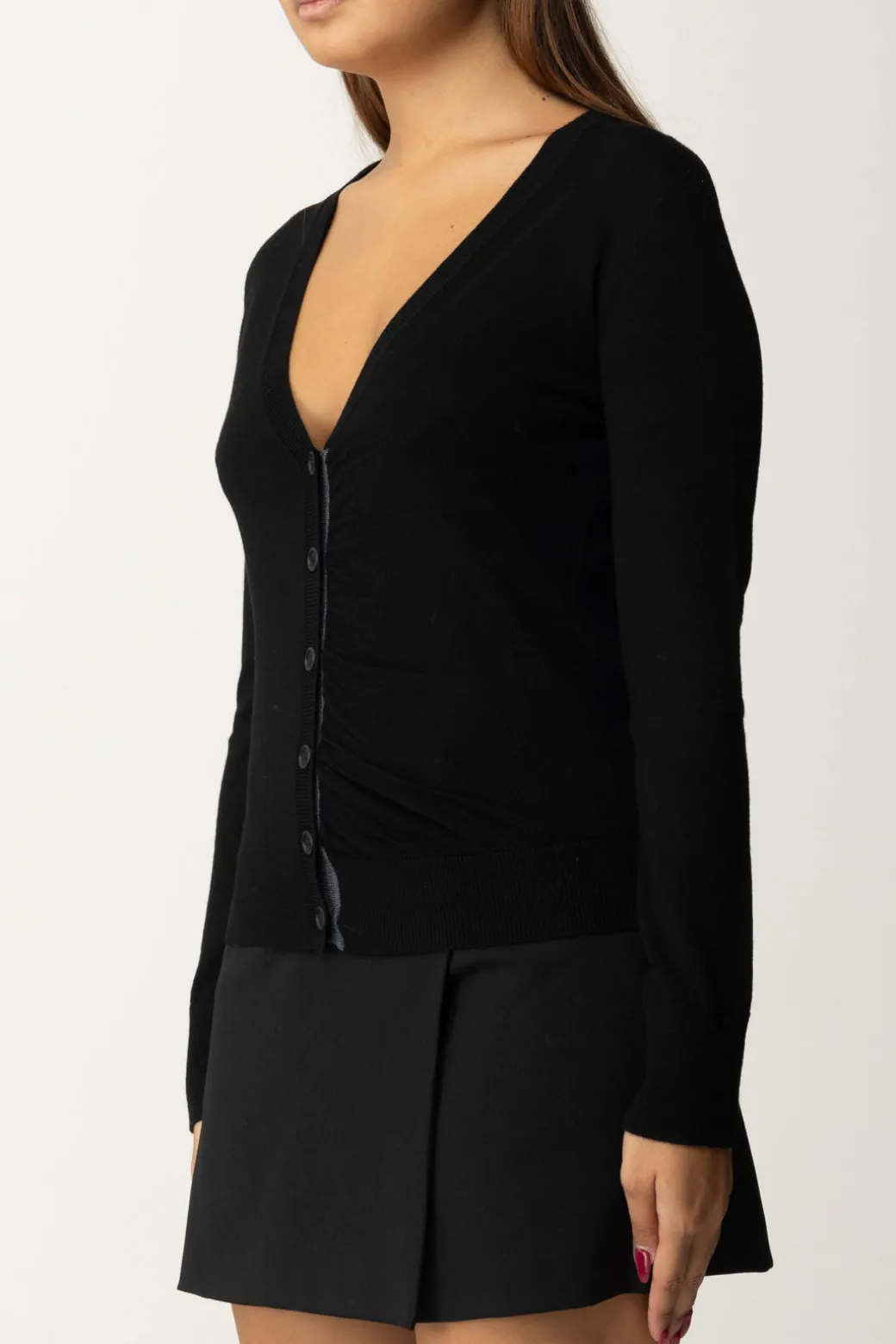 Pinko Cardigan Scollo a VNERO LIMOUSINE