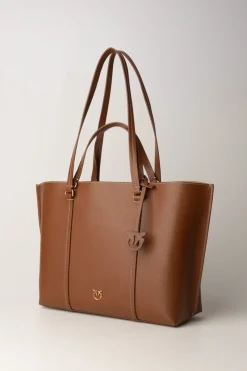 Pinko Carrie Shopper BagCUOIO-ANTIQUE GOLD