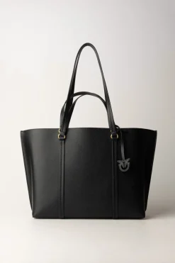 Pinko Carrie Shopper BagNERO-ANTIQUE GOLD