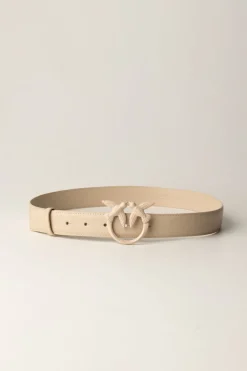 Pinko Cintura Love BirdsBEIGE-GRIGIO FUMO BLOCK COLOR