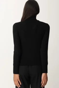 Pinko Dolcevita con Bottoni LateraliNERO LIMOUSINE