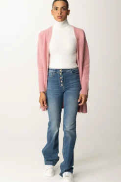 Pinko Dolcevita Smanicato In MohairBIANCO MERINGA