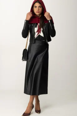 Pinko Giacca Biker BatmanNERO LIMOUSINE