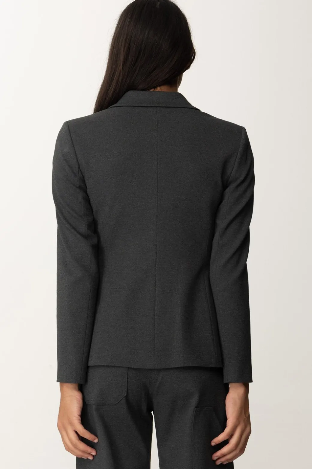 Pinko Giacca Doppiopetto con Bottoni GioielloGRIGIO - CORVO