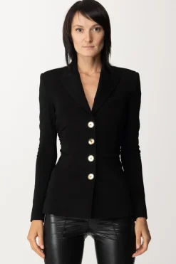 Pinko Giacca Edvige AderenteNERO LIMOUSINE