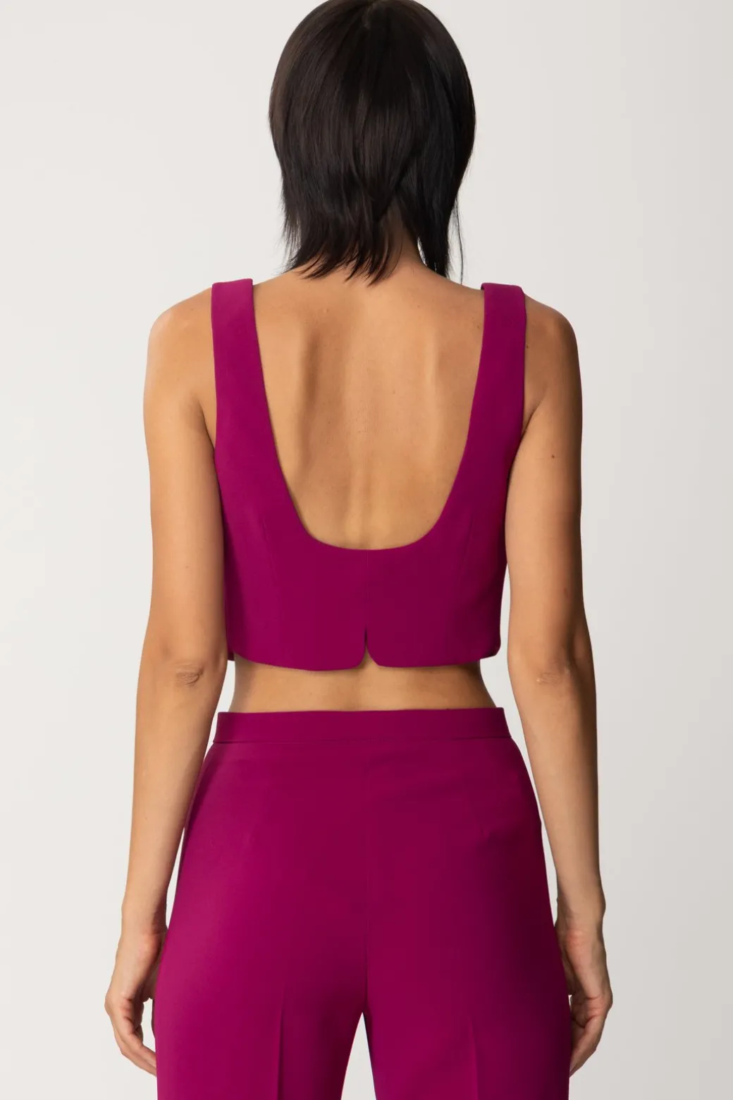 Pinko Gilet CortoVIOLA BUGANVILLE