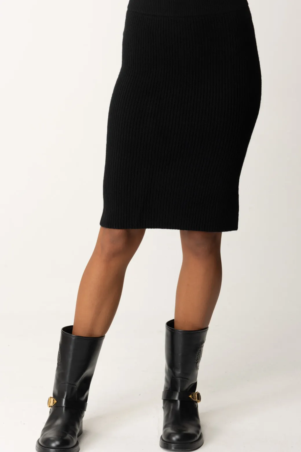 Pinko Gonna a CosteNERO LIMOUSINE