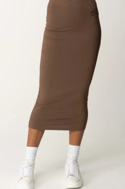 Pinko Gonna Midi AderenteTERRA SCURO